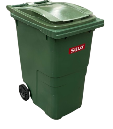 Contenedor de Basura 360 Litros SULO Verde