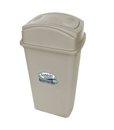Bote de Basura Sablón de 80 Litros Capuchino