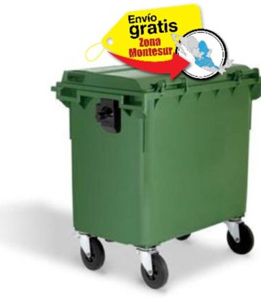 Contenedor de Basura Weber de 660 Litros Verde